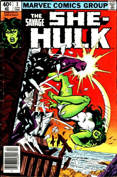 Savage She-Hulk #3 [Newsstand]-Near Mint (9.2 - 9.8)