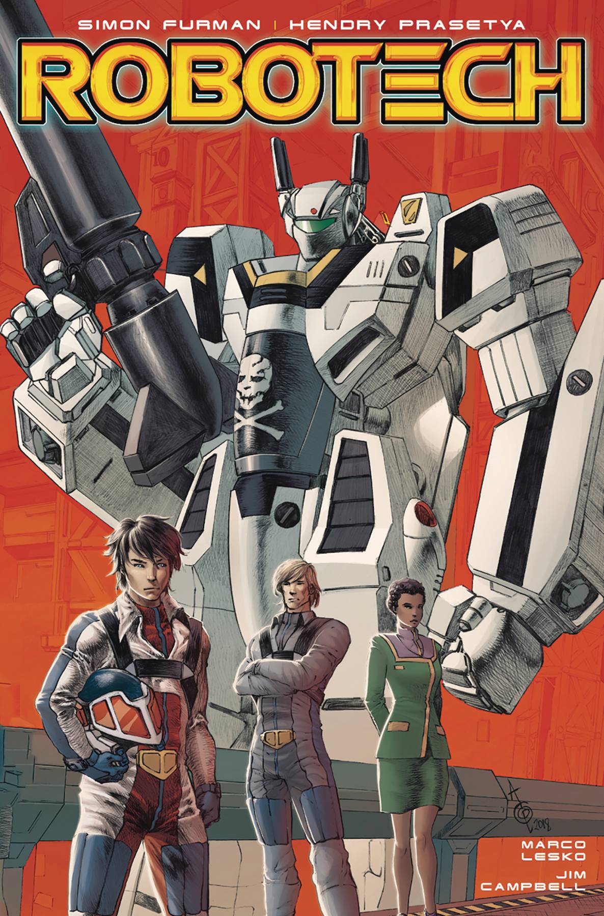 Robotech #19 Cover A Quah