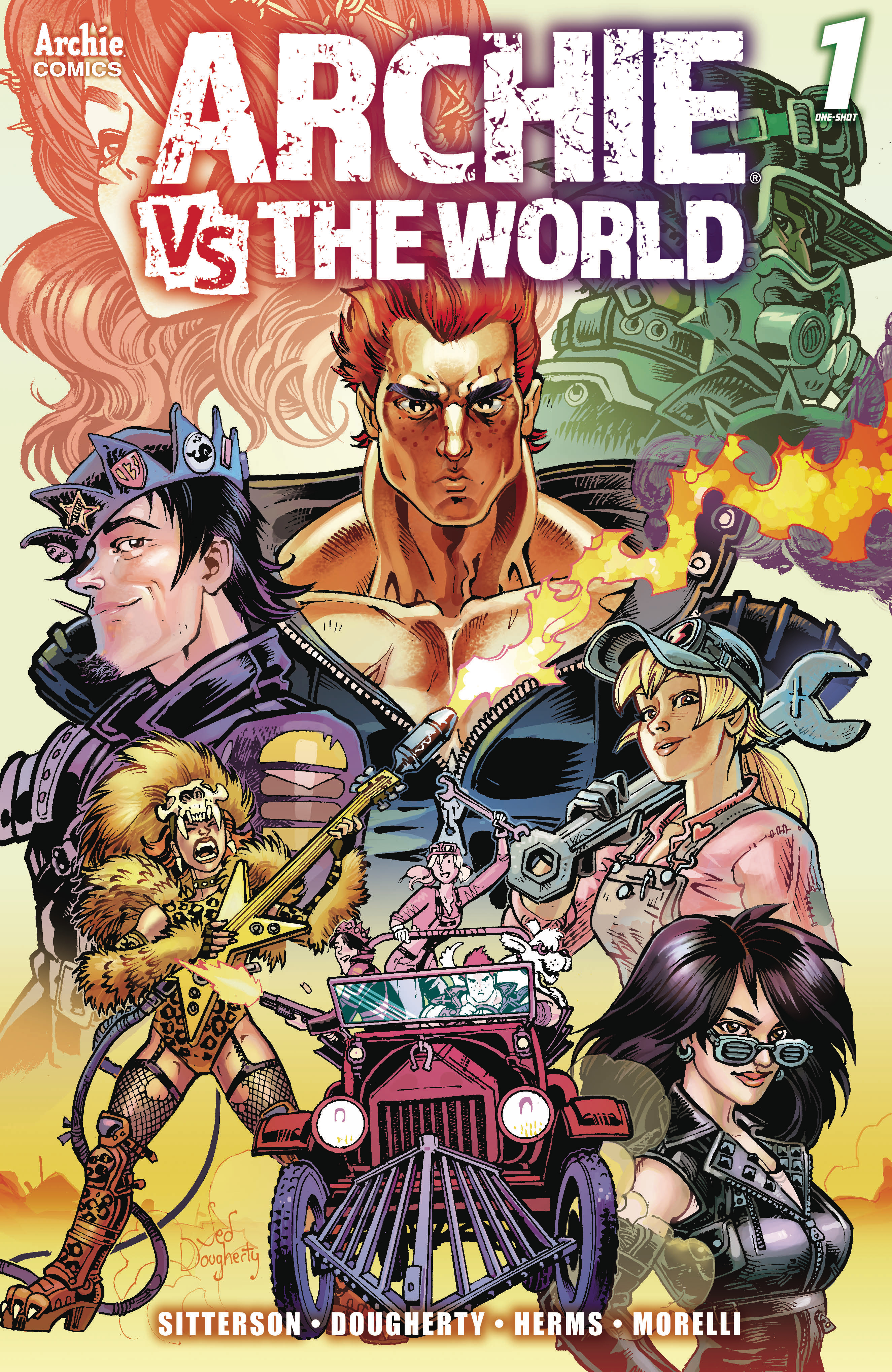 Archie vs The World One Shot Cover A Dougherty