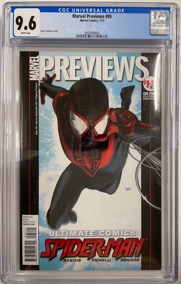 Marvel Previews #95 Cgc 9.6