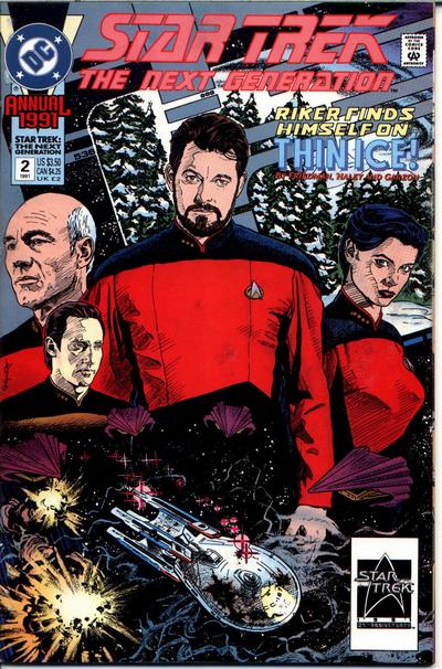 Star Trek: The Next Generation Annual #2 [Direct](1990)-Very Fine (7.5 – 9)