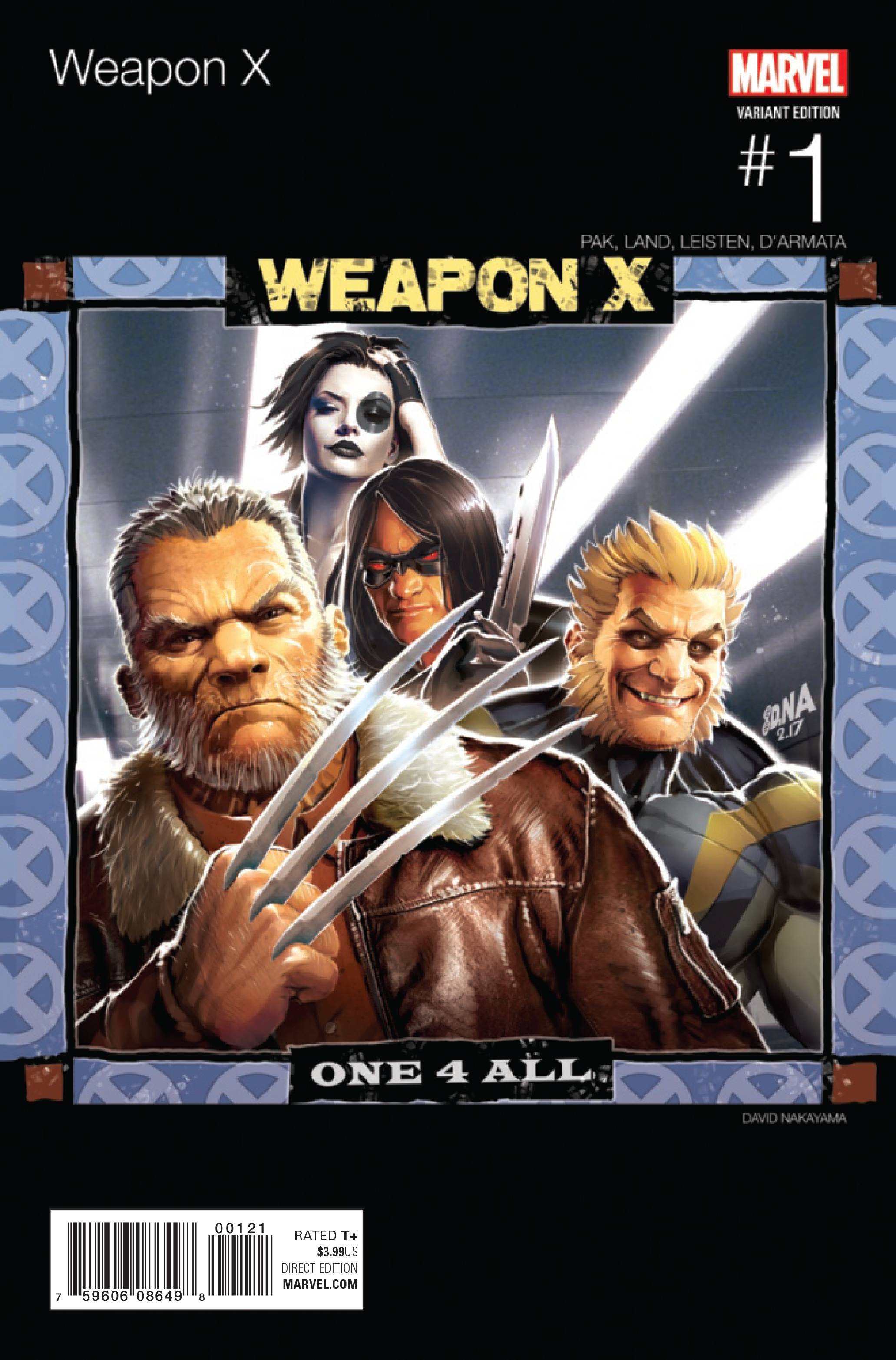 Weapon X #1 Hip Hop Variant (2017)