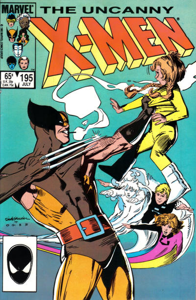 The Uncanny X-Men #195 [Direct]-Fine (5.5 – 7)