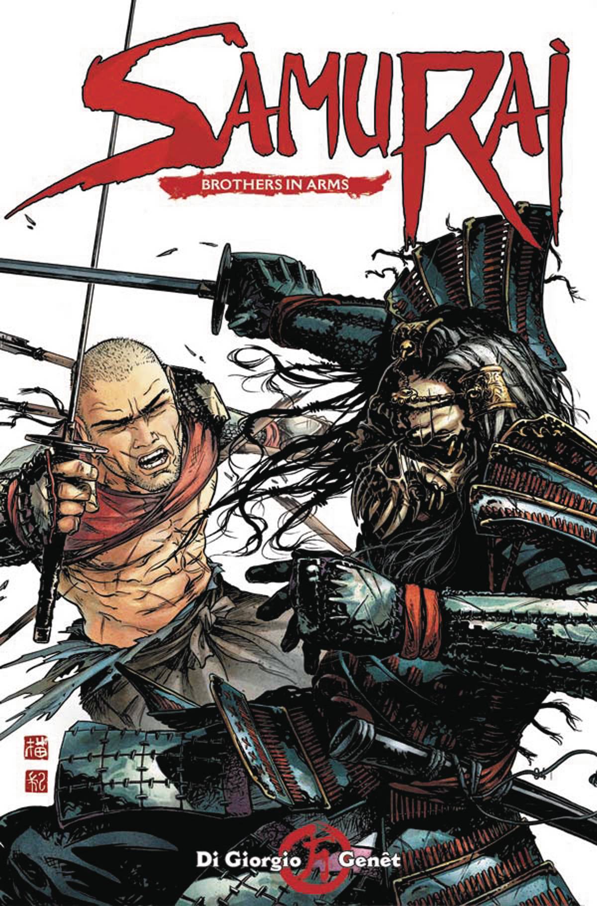 Samurai Brothers In Arms #1 Cover A Genet