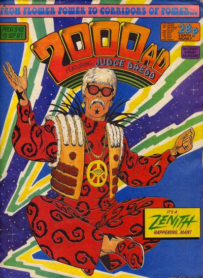 2000 AD #540-Near Mint (9.2 - 9.8)