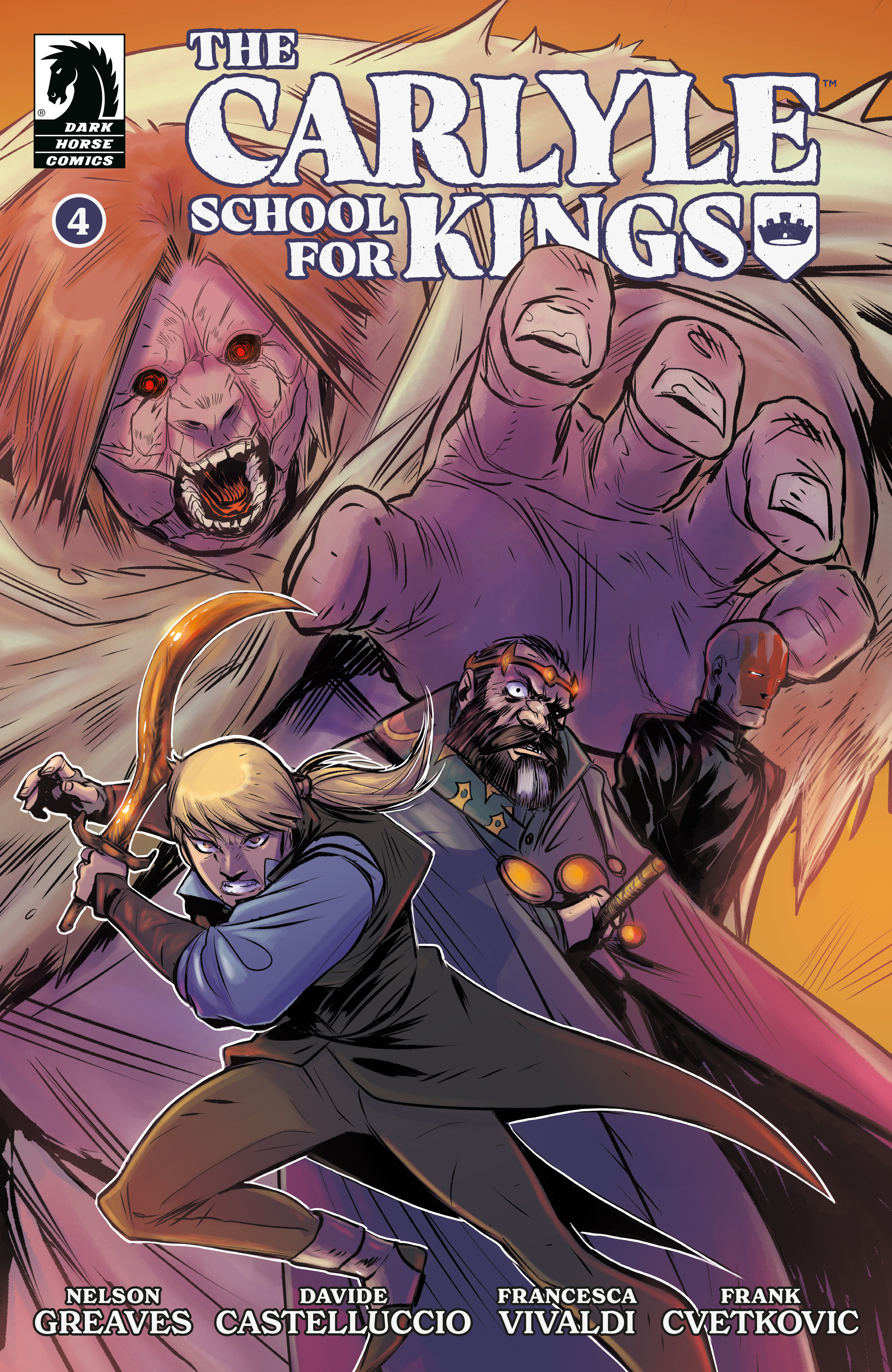 Carlyle School for Kings #4 Cover A (Davide Castellucio)