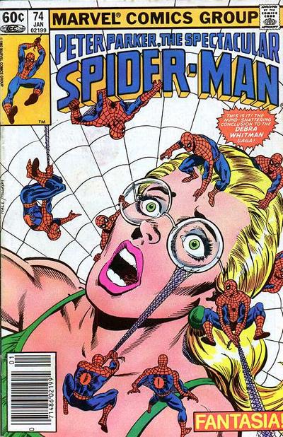 The Spectacular Spider-Man #74 [Newsstand](1976)-Very Good (3.5 – 5)