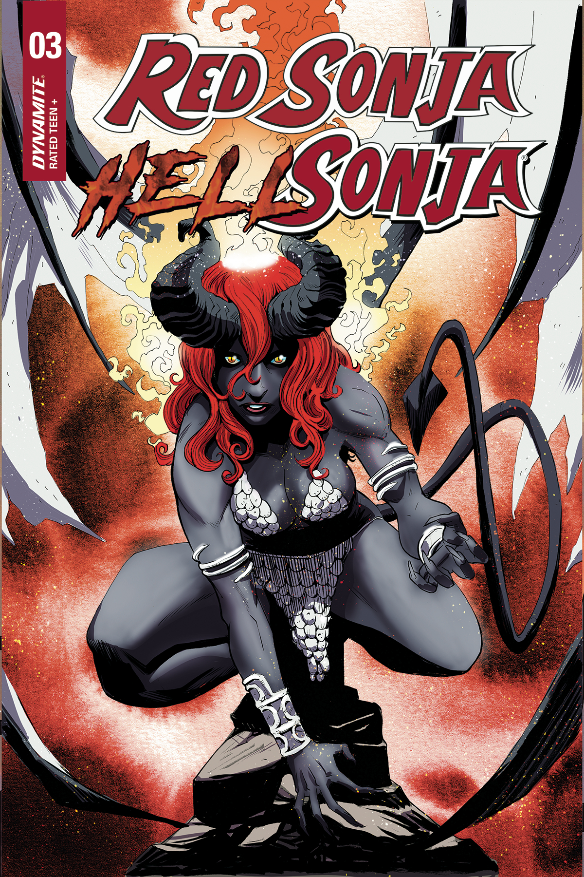 Red Sonja Hell Sonja #3 Cover C Moss