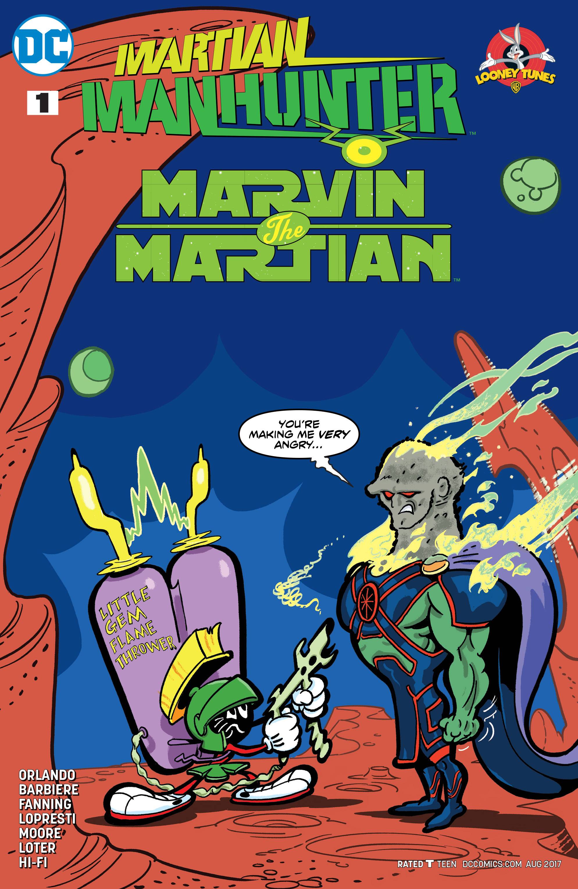 Martian Manhunter Marvin The Martian Special #1 Variant Edition