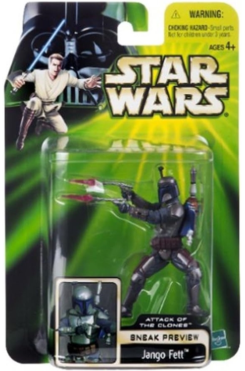 Star Wars Attack of The Clones Sneak Preview Jango Fett