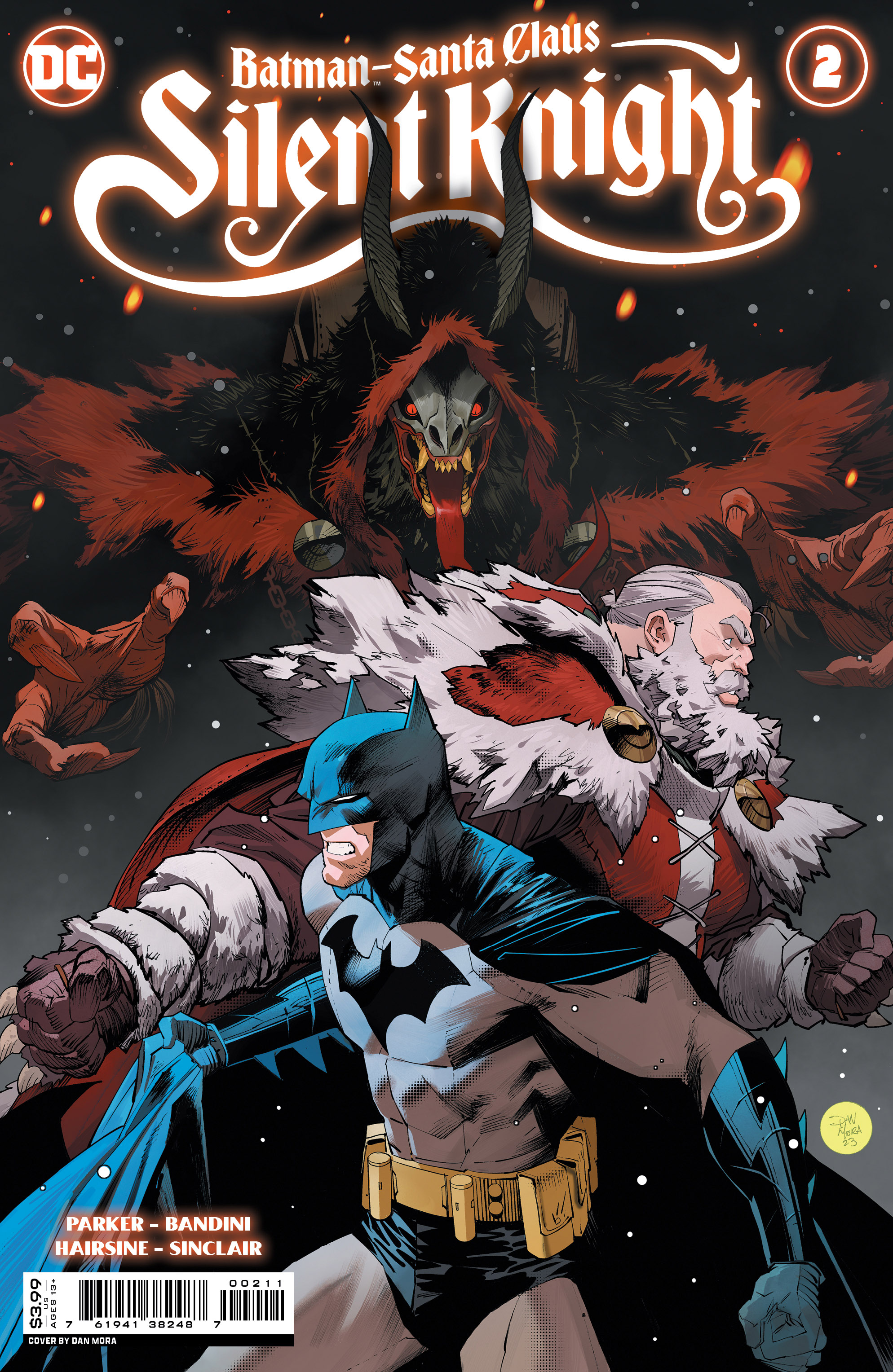 Batman Santa Claus Silent Knight #2 Cover A Dan Mora (Of 4)