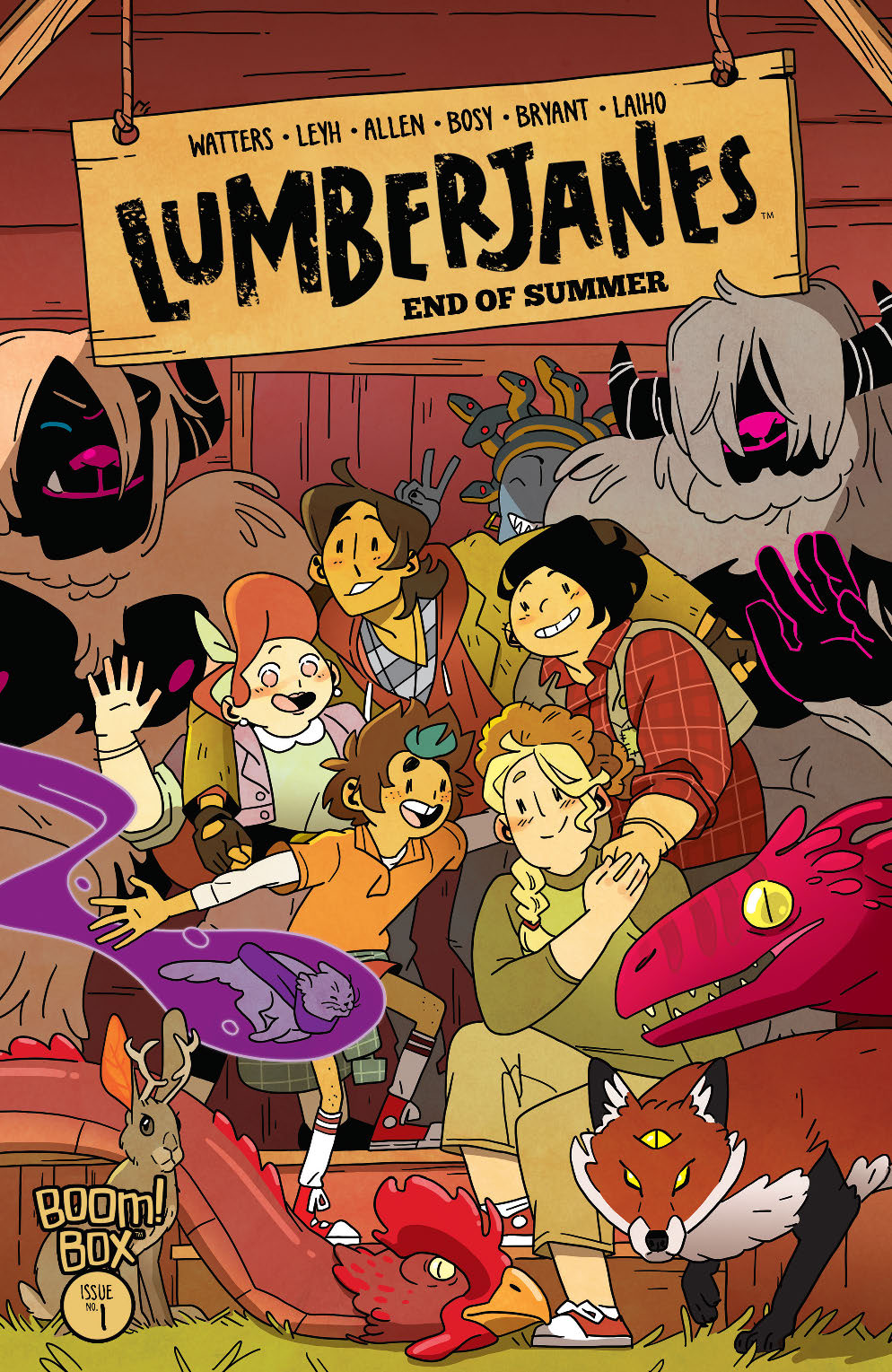 Lumberjanes End of Summer #1 Cover A Leyh