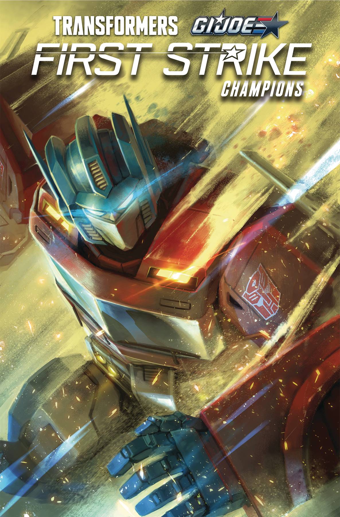 Transformers GI Joe First Strike Champions Graphic Novel