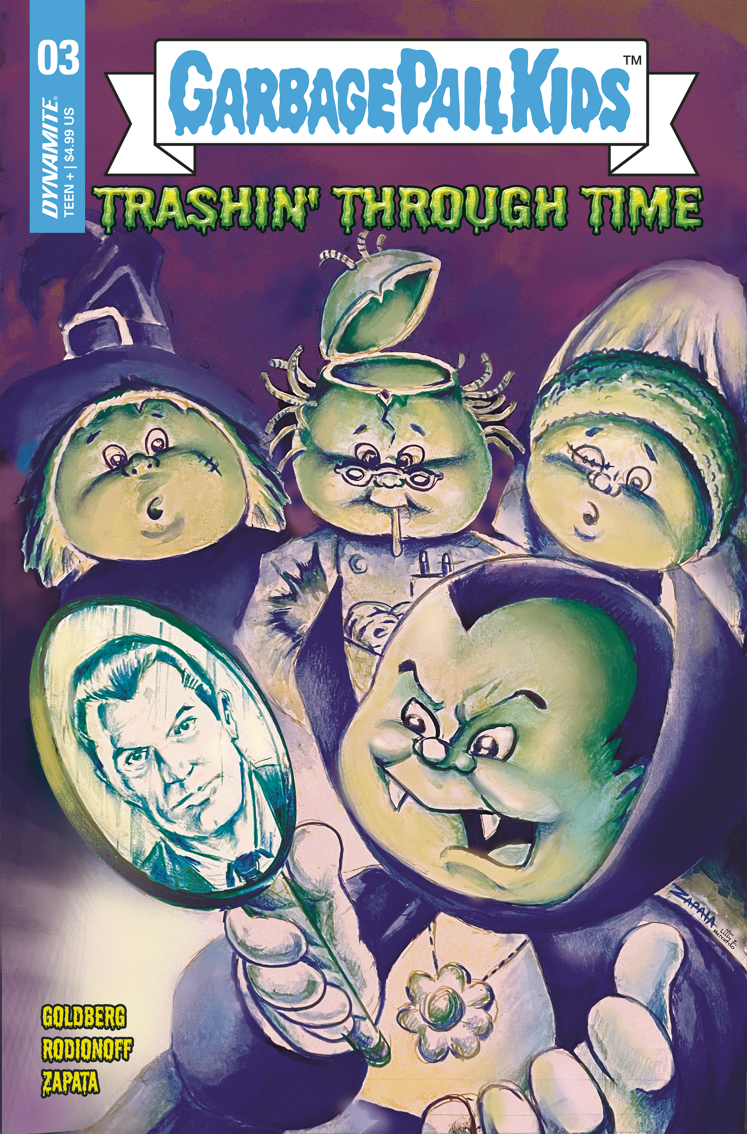 Garbage Pail Kids Through Time #3 Cover B Zapata