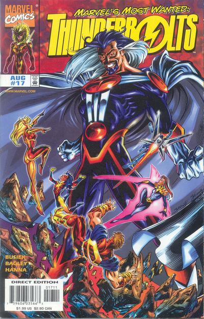 Thunderbolts #17-Near Mint (9.2 - 9.8)