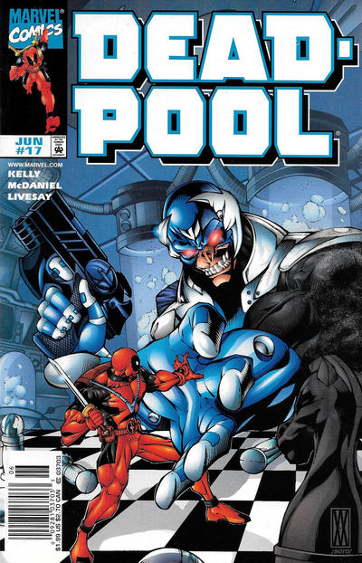 Deadpool #17 [Newsstand]-Fine (5.5 – 7)