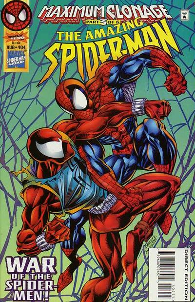 The Amazing Spider-Man #404 [Direct Edition]-Fine (5.5 – 7)