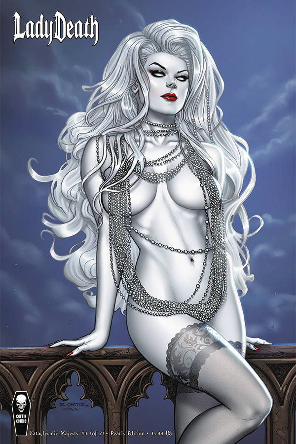 Lady Death Cataclysmic Majesty #1 Cover B Ortiz Pearls Edition (Mature) (Of 2)