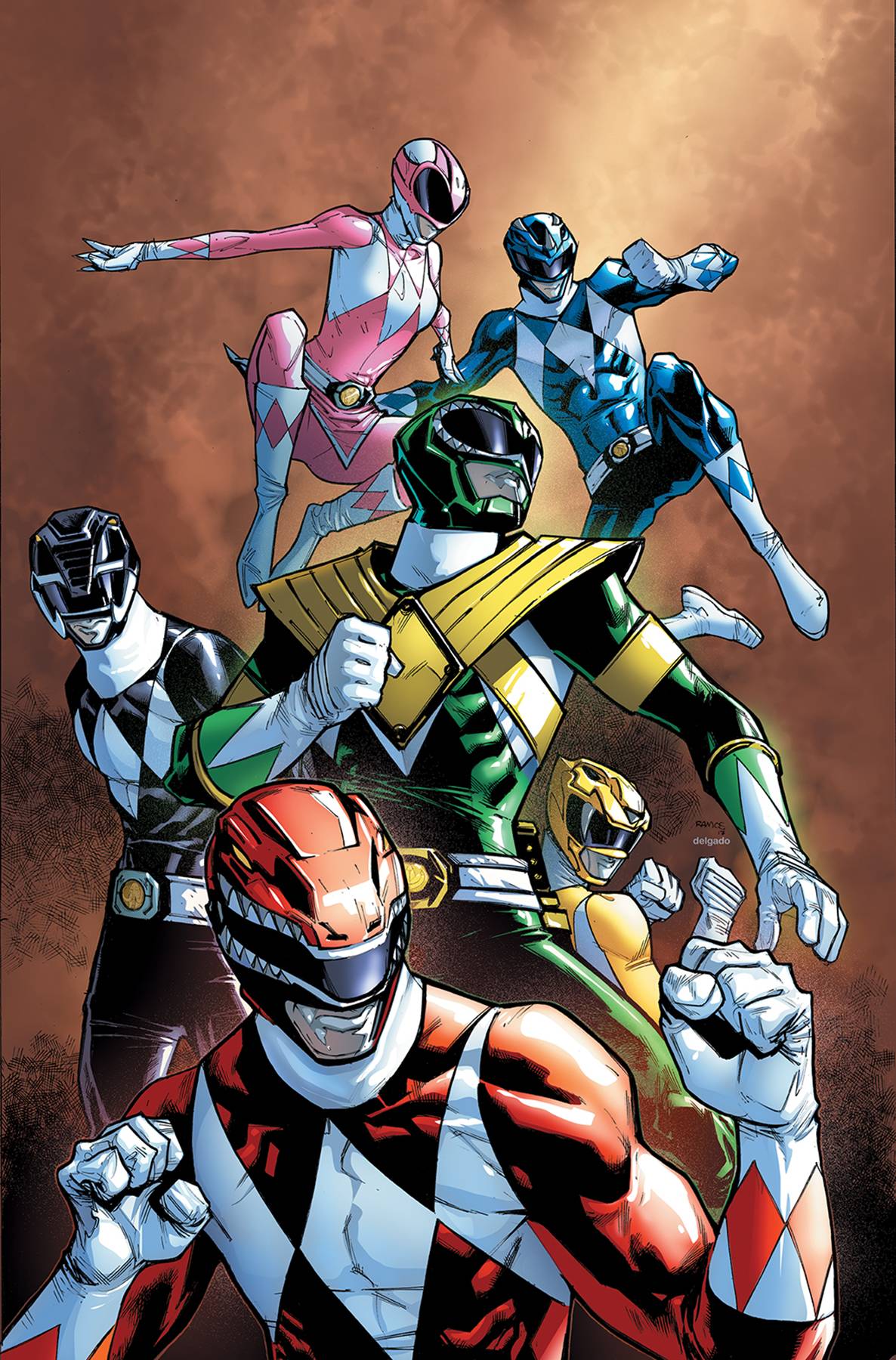 Mighty Morphin Power Rangers #25 Unlockable Match To Variant