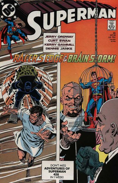 Superman #35 (1987) [Direct]-Fine (5.5 – 7)