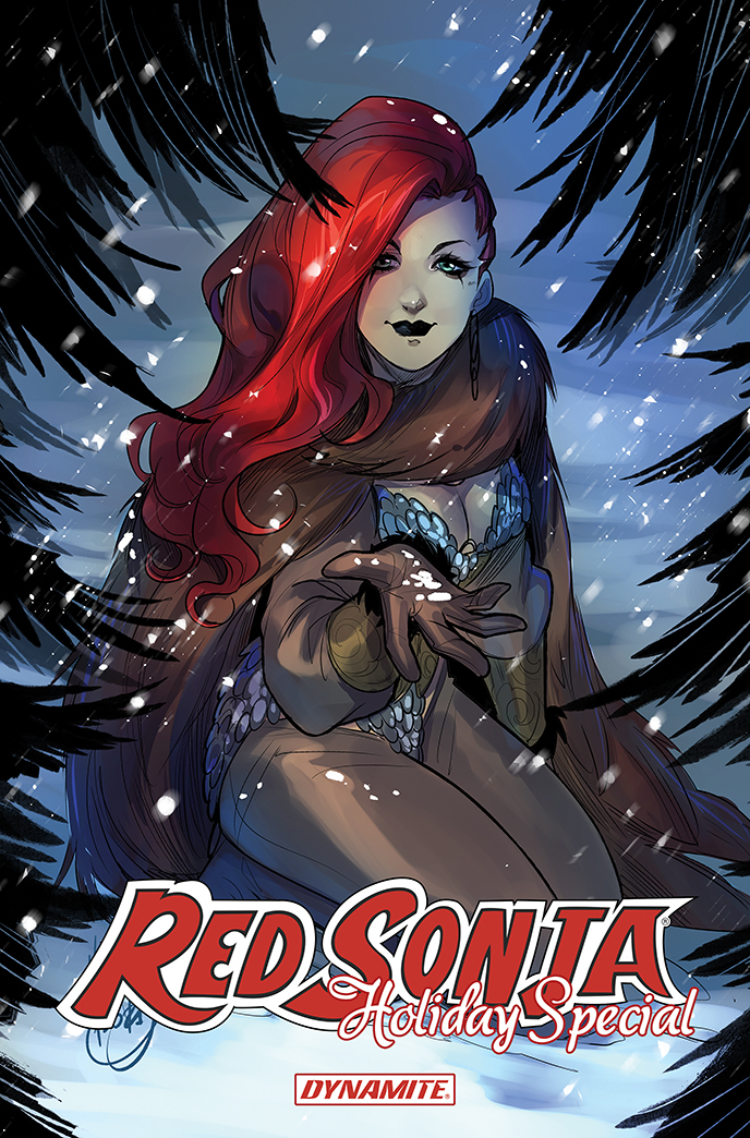 Red Sonja 2021 Holiday Special Cover C Andolfo