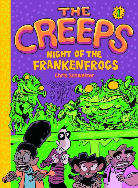 Creeps Graphic Novel Volume 1 Night of Frankenfrogs