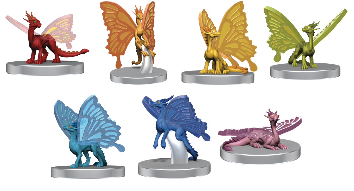 Dungeons & Dragons Icons Realms Pride of Faerie Dragons