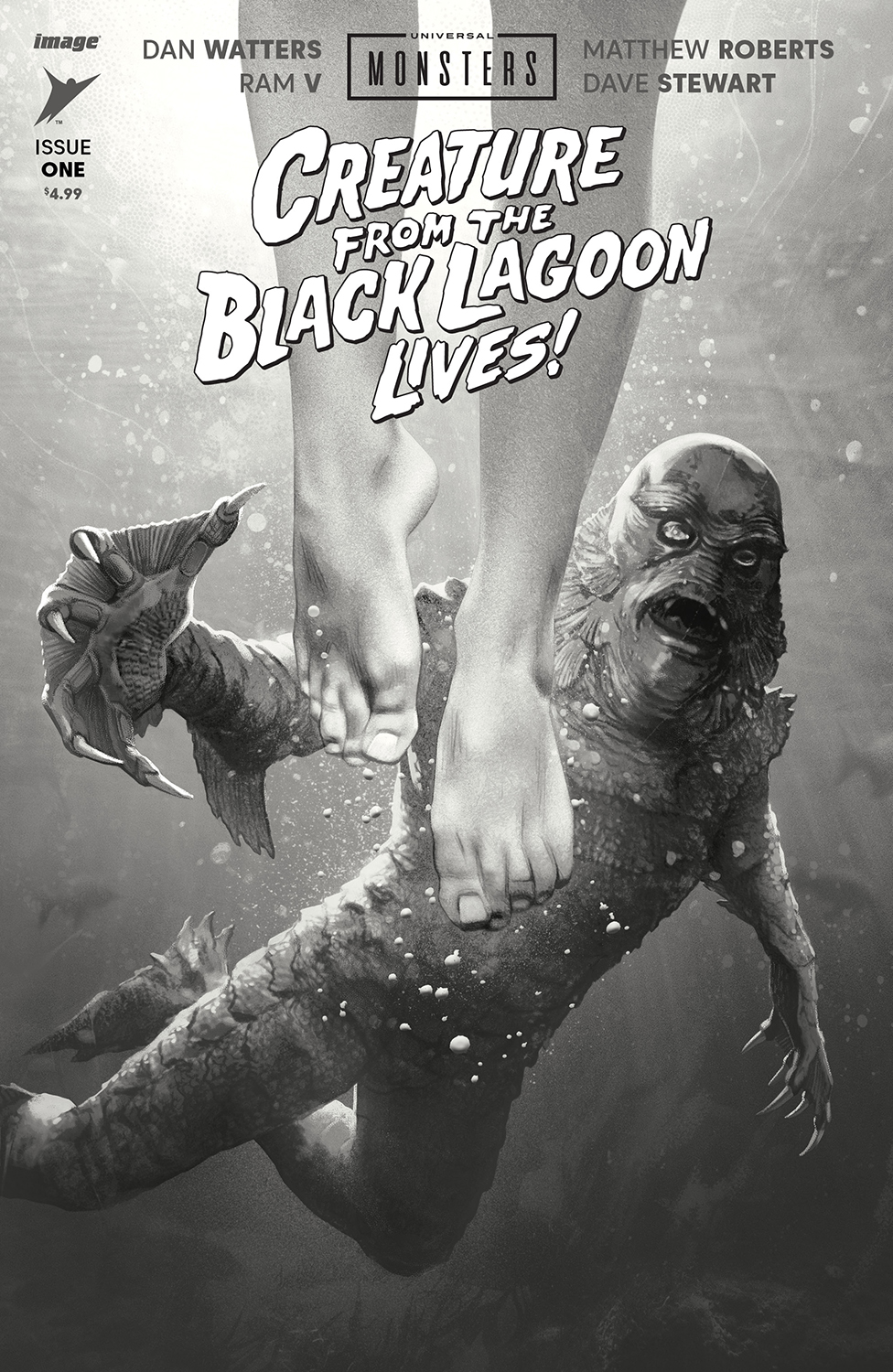 Universal Monsters the Creature from the Black Lagoon Lives #1 Cover D 1 for 25 Incentive Joshua Middle (Of 4)