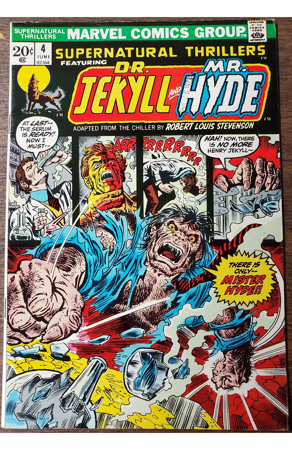 Supernatural Thrillers #4 (Marvel 1973)