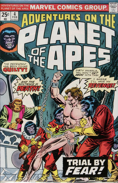 Adventures On The Planet of The Apes #4-Near Mint (9.2 - 9.8)
