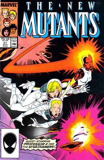 The New Mutants #51 [Direct]-Fine (5.5 – 7)