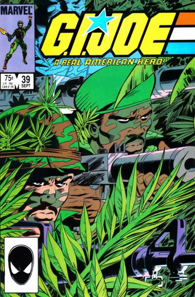 G.I. Joe, A Real American Hero #39 [Direct](1982)-Very Fine (7.5 – 9)