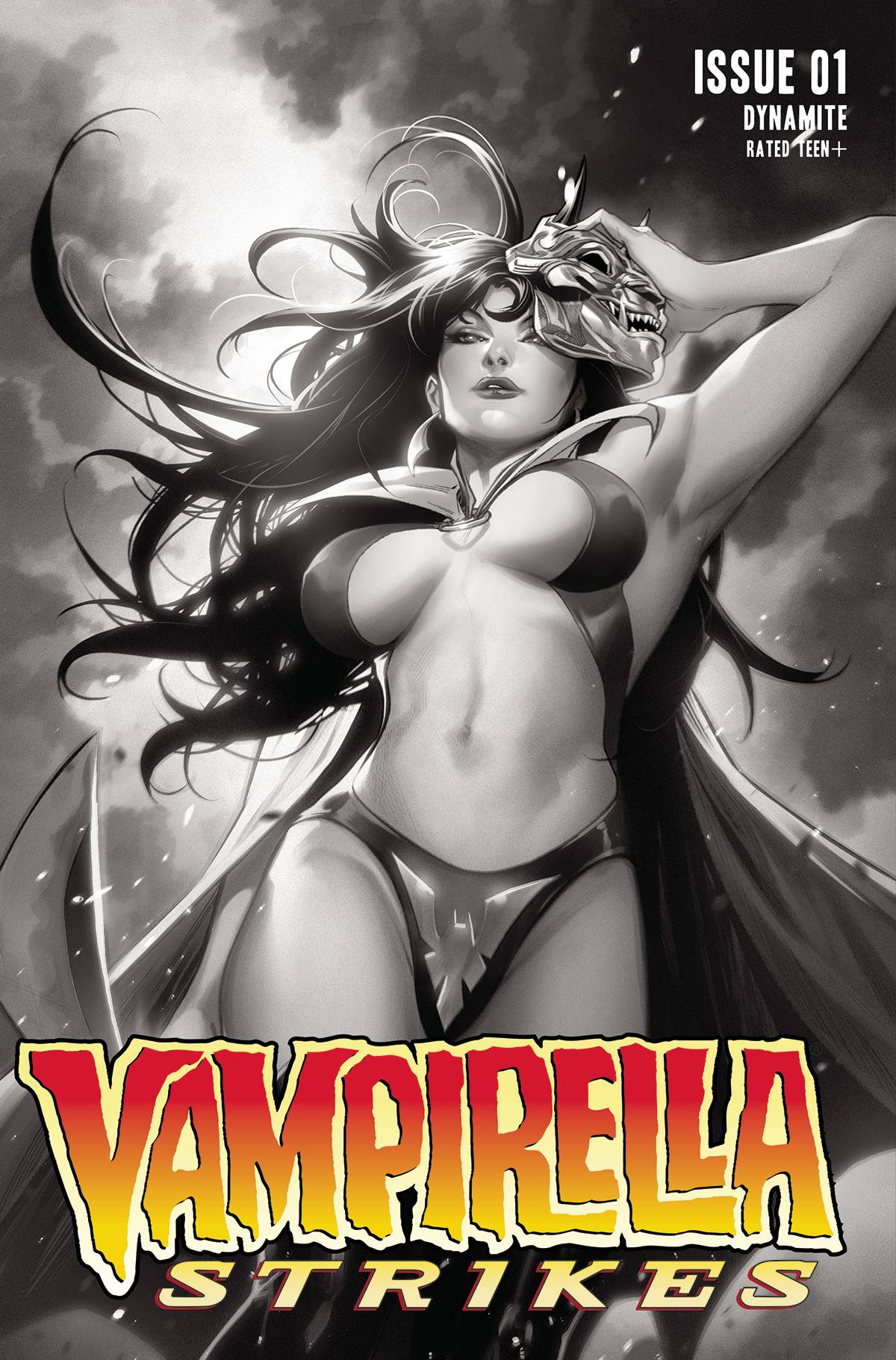 Vampirella Strikes #1 Cover I 1 for 30 Incentive Segovia Black & White
