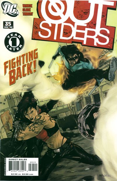 Outsiders #35 [Direct Sales]-Very Fine (7.5 – 9)