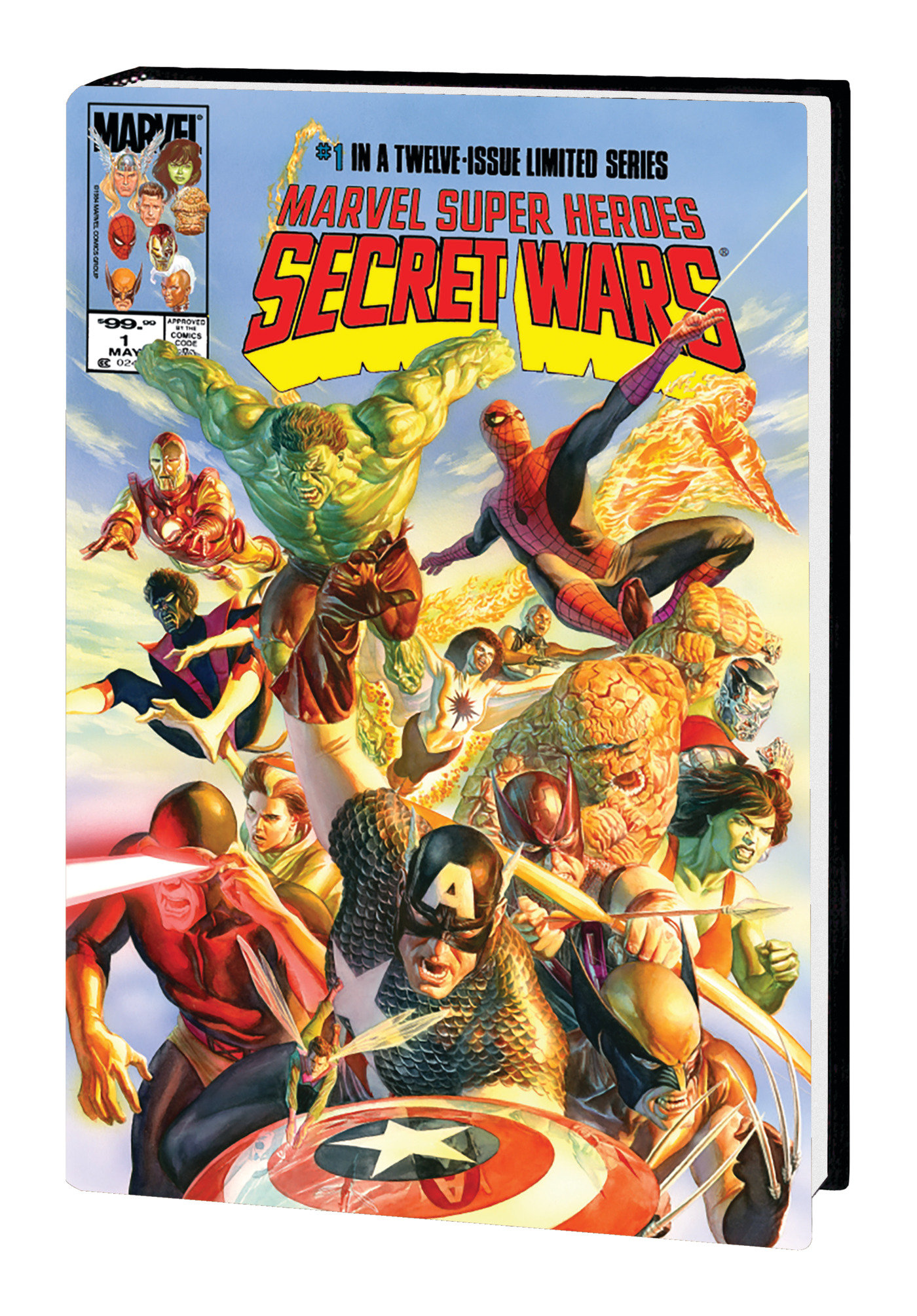Secret Wars Omnibus Hardcover Ross Direct Market Edition (2023 Printing)