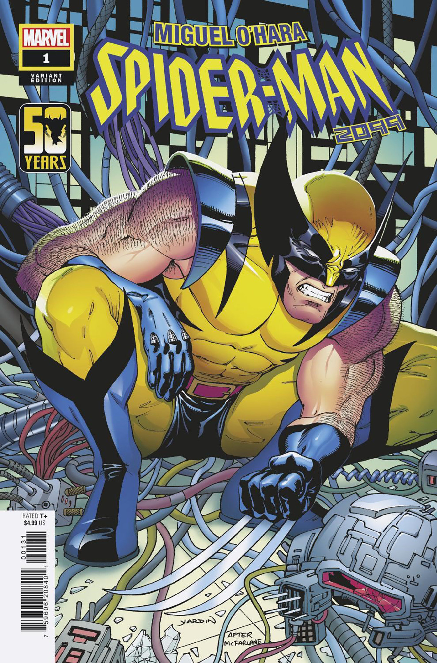 Miguel O'Hara - Spider-Man 2099 #1 David Yardin Wolverine Variant