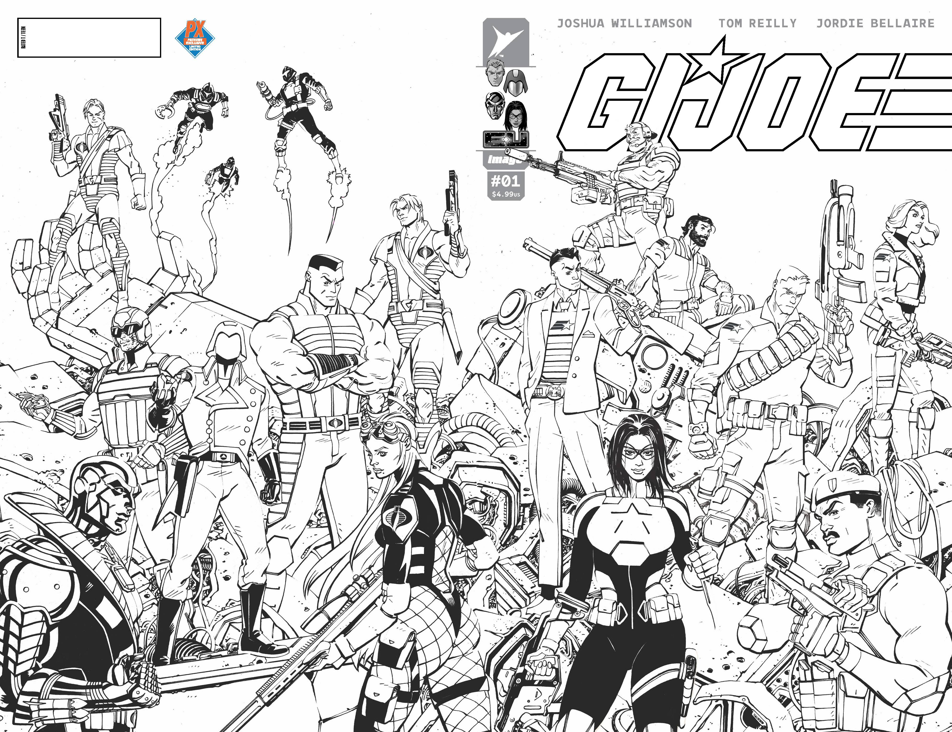 GI Joe #1 PX Exclusive Variant