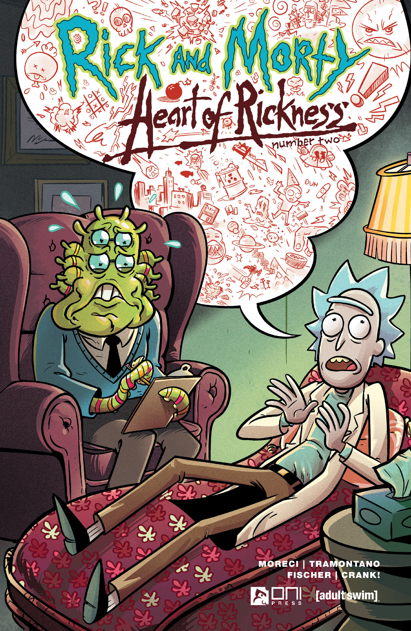 Rick and Morty Heart of Rickness #2 Cover B Stressing (Mature) (Of 4)