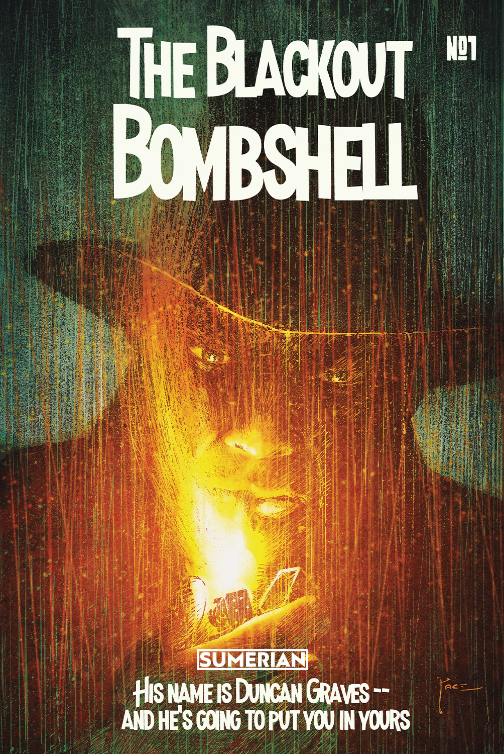 The Blackout Bombshell #1 Cover E 1 for 10 Incentive Pace (Mature) (Of 3)