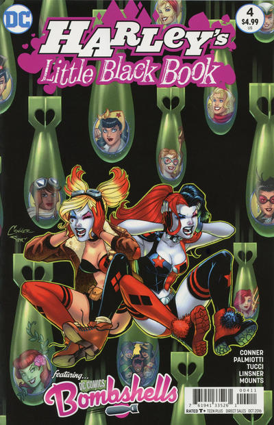 Harley's Little Black Book #4 [Amanda Conner Cover]-Near Mint (9.2 - 9.8)