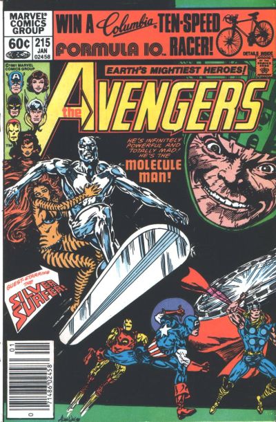 The Avengers #215 [Newsstand]-Fine/ Very Fine