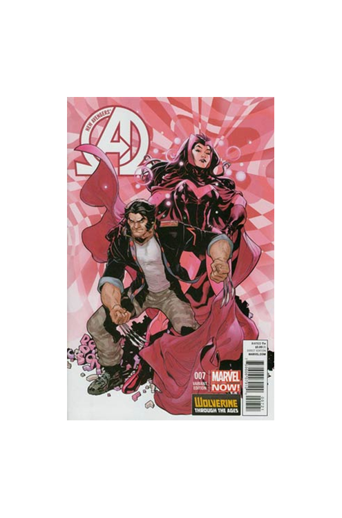 New Avengers #7 1 for 20 Wolverine Costume Variant Terry Dodson