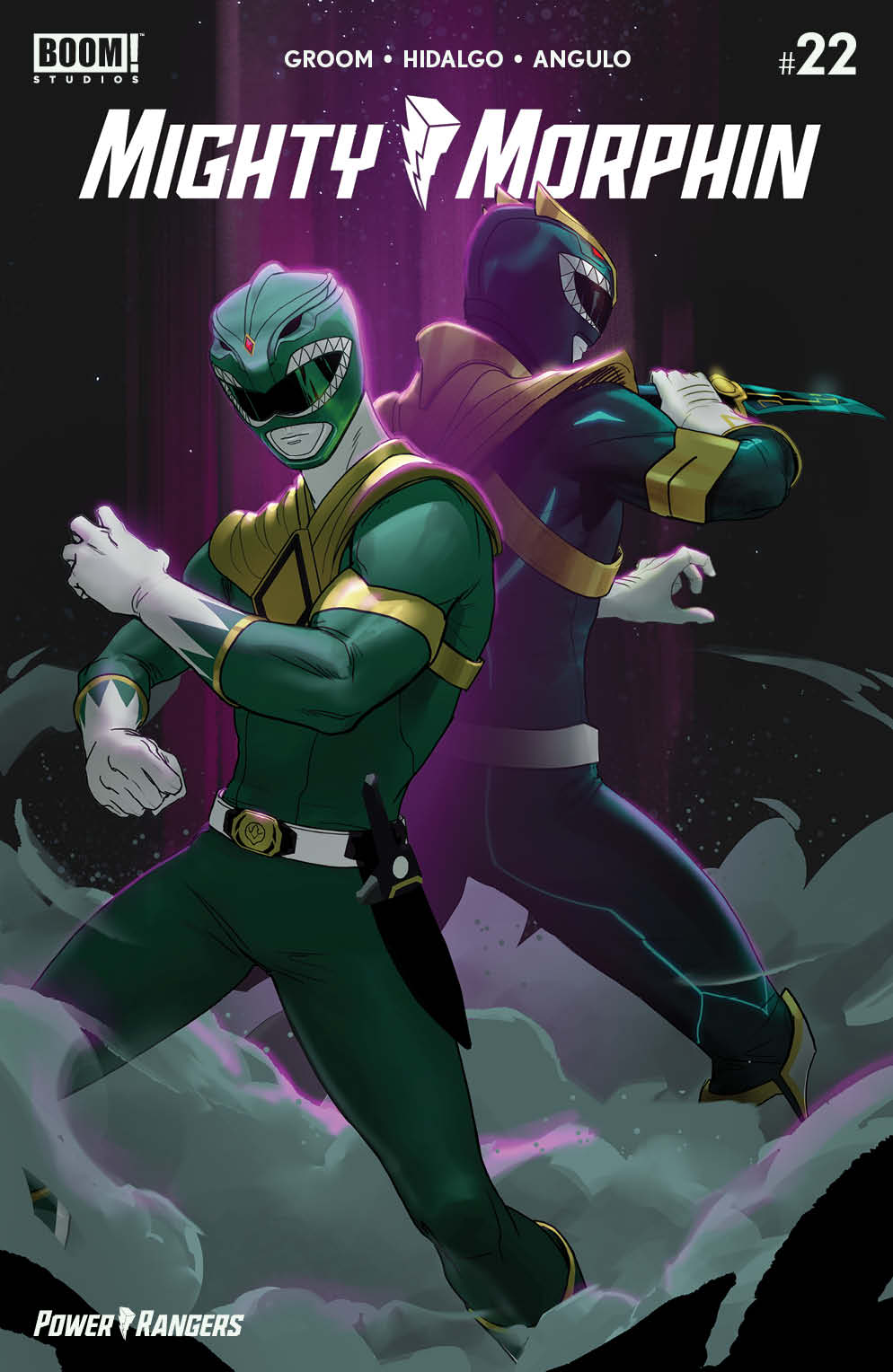 Mighty Morphin #22 Cover E 1 for 25 Incentive Palosz