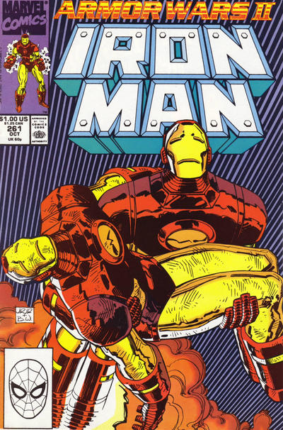 Iron Man #261 [Direct] - Fn-