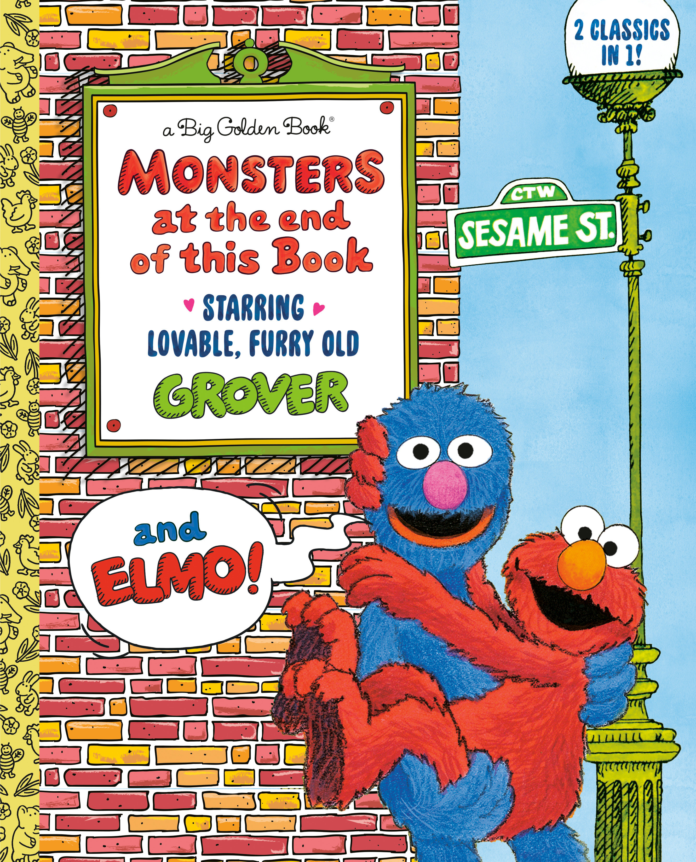 Sesame Street: Monsters at the End of This Book (Hardcover Book)