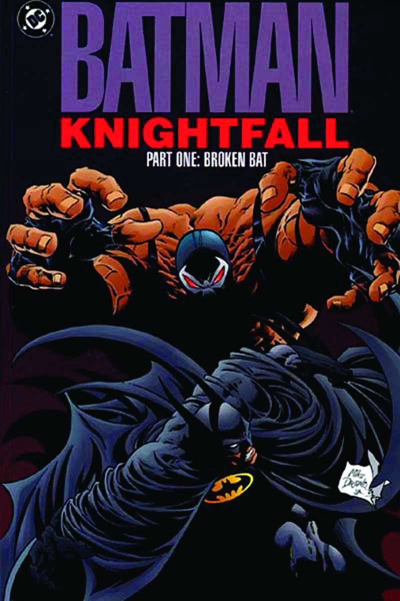 Batman Knightfall Part 1 Broken Bat Graphic Novel