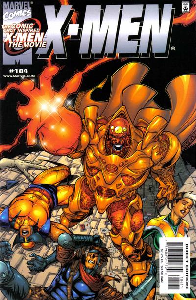 X-Men #104 [Direct Edition](1991)-Near Mint (9.2 - 9.8)