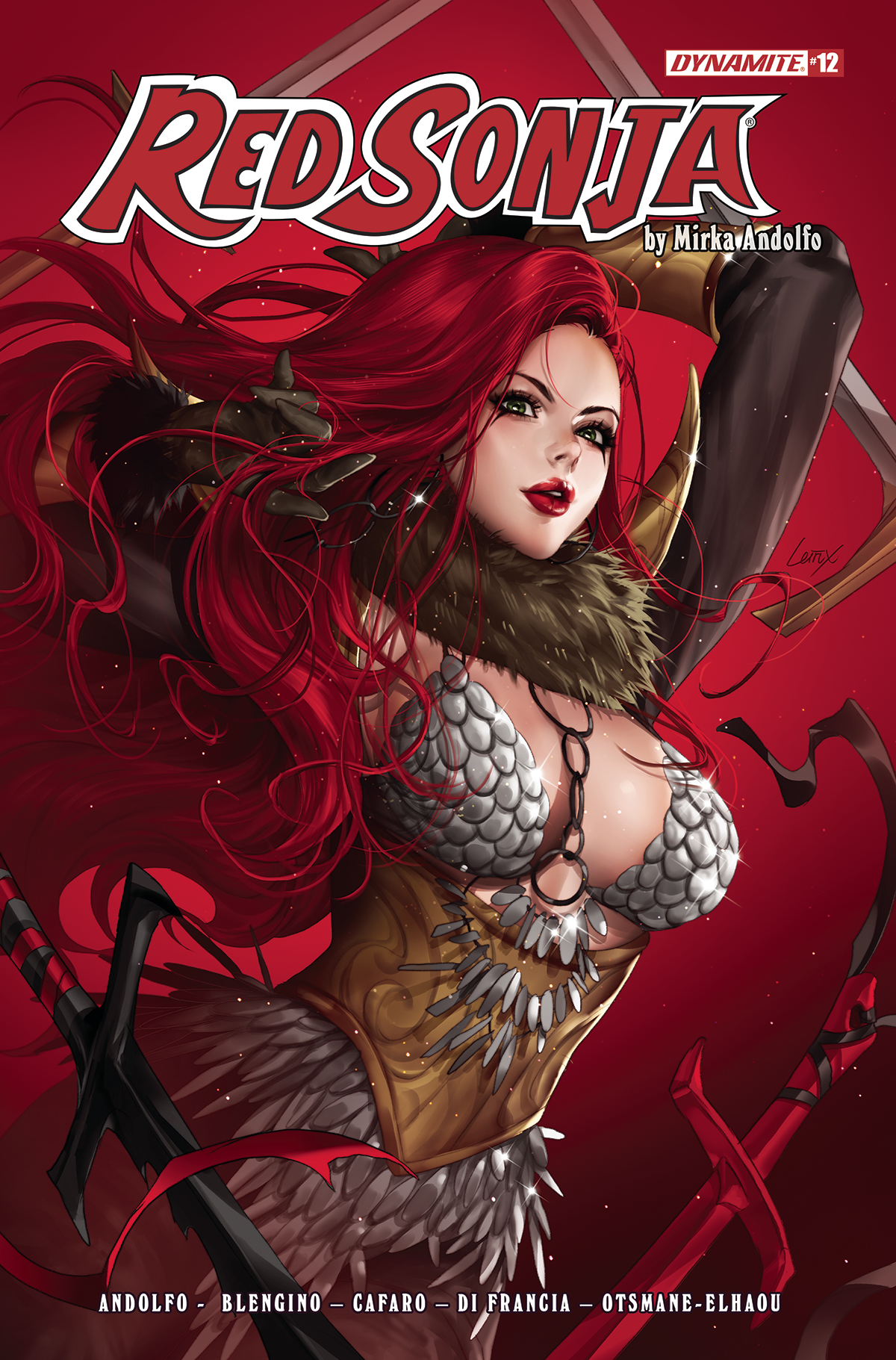 Red Sonja #12 Cover B Leirix (2021)