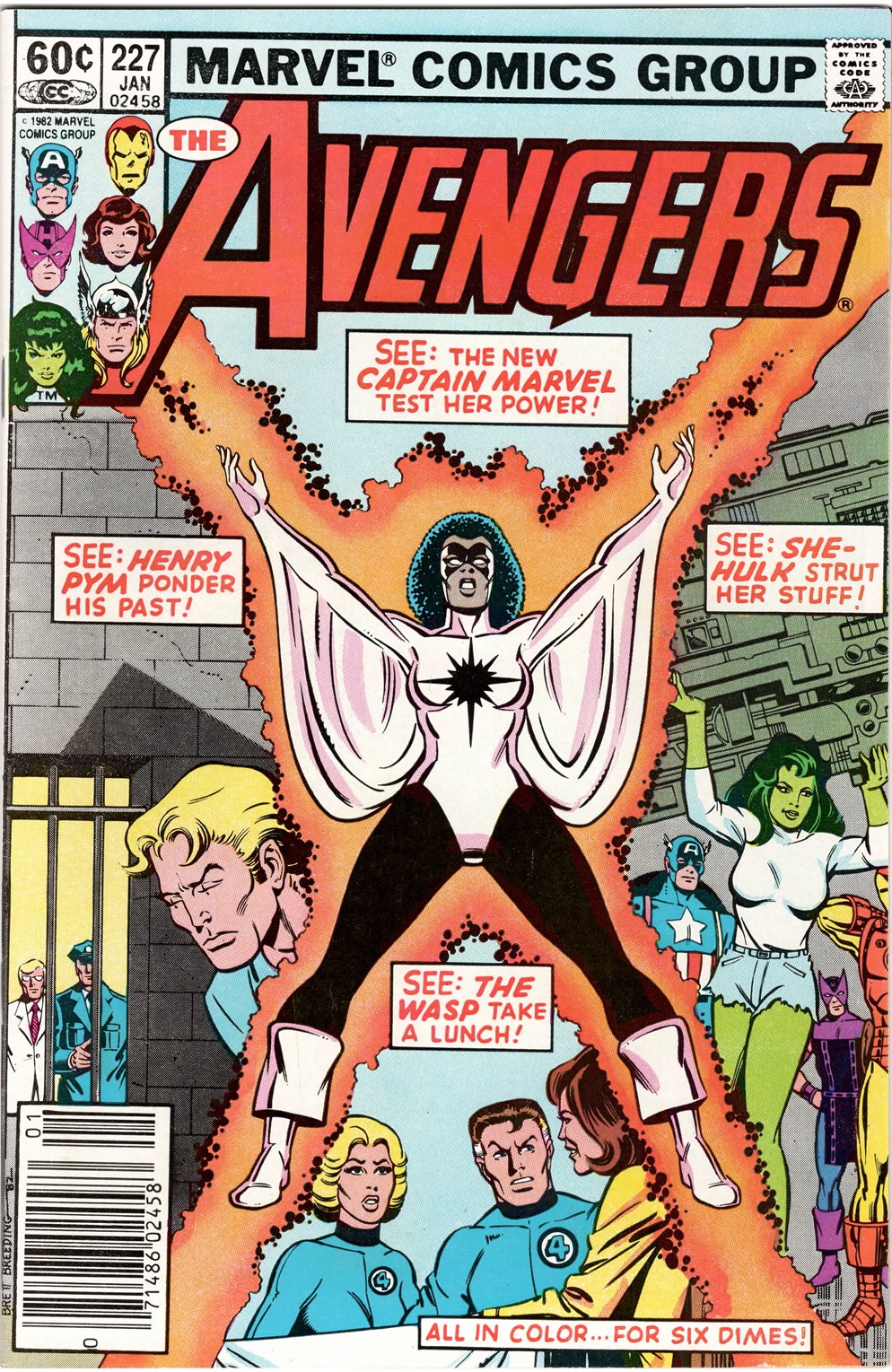 Avengers #227 Newsstand Variant