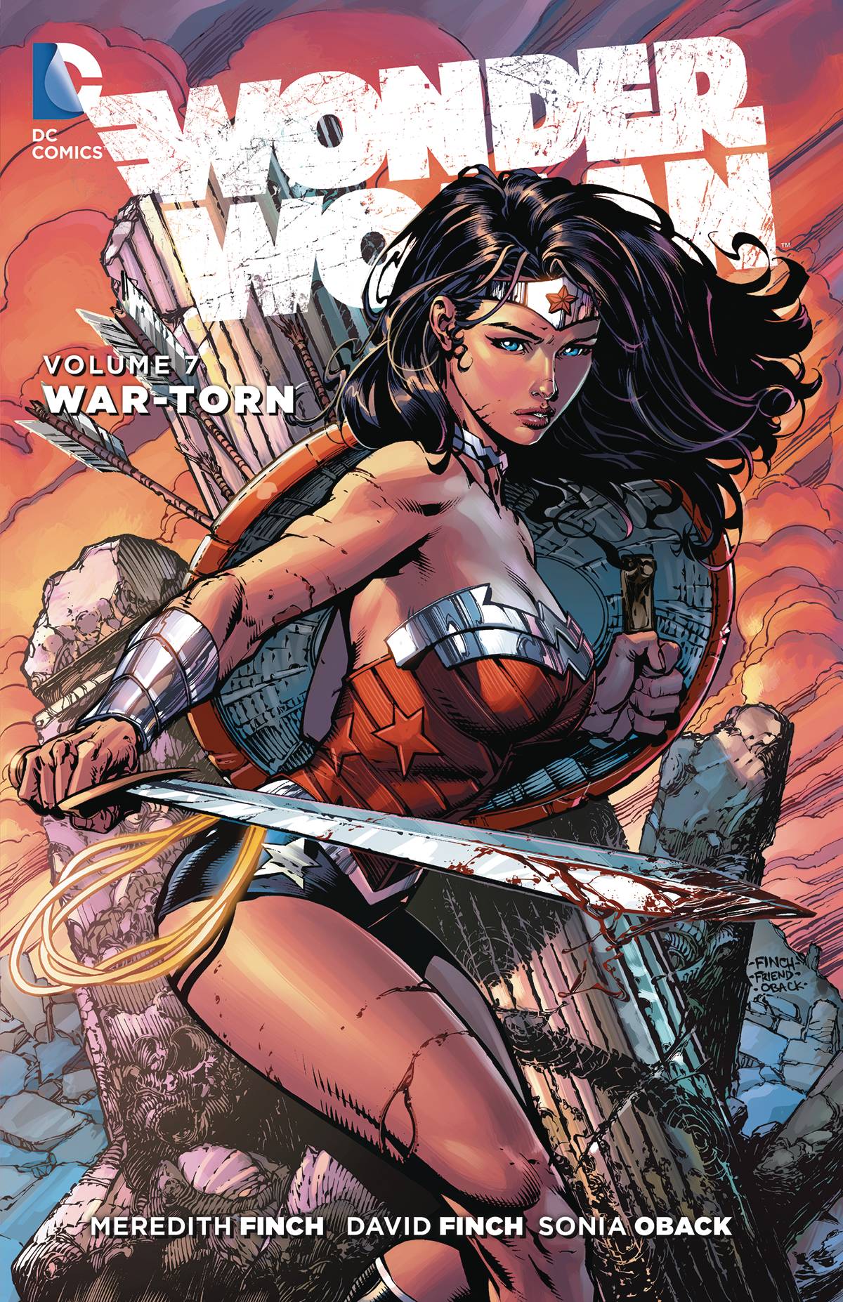 Wonder Woman Graphic Novel Volume 7 War Torn